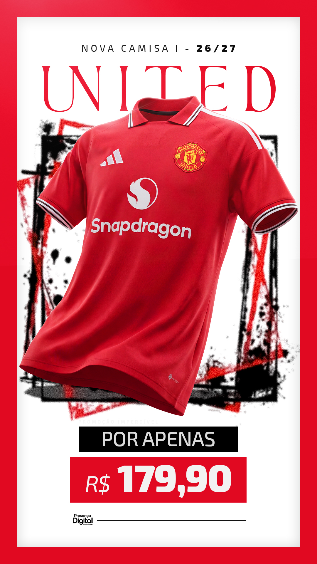 Exemplo de arte editável do pack