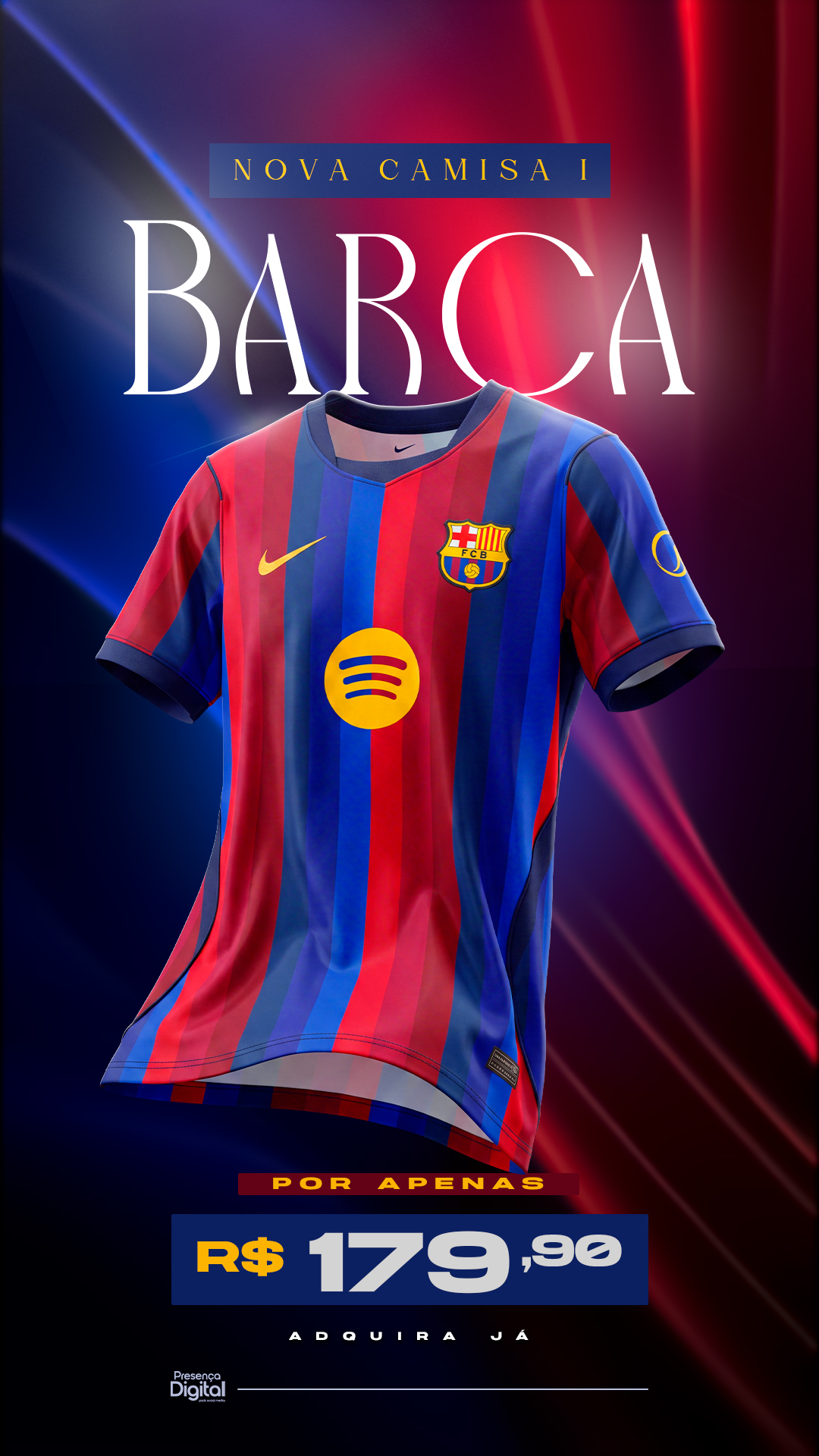 Exemplo de arte editável do pack